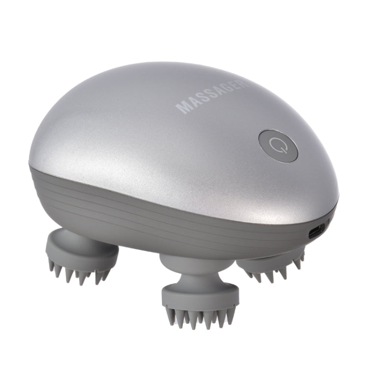 Mini Electric Head Massage(Silver) - Massage & Relaxation by PMC TechLife | Online Shopping South Africa | PMC TechLife