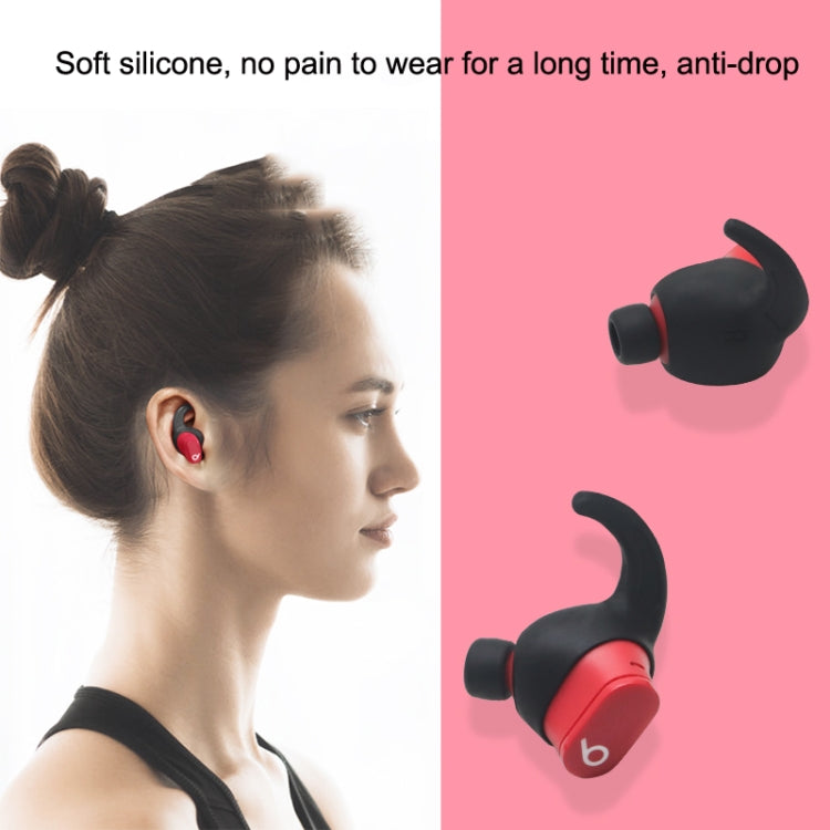 For Beats Studio Buds 2pairs Wireless Bluetooth Earphone Silicone Non-slip Ear Caps(White) - Anti-dust & Ear Caps by PMC TechLife | Online Shopping South Africa | PMC TechLife