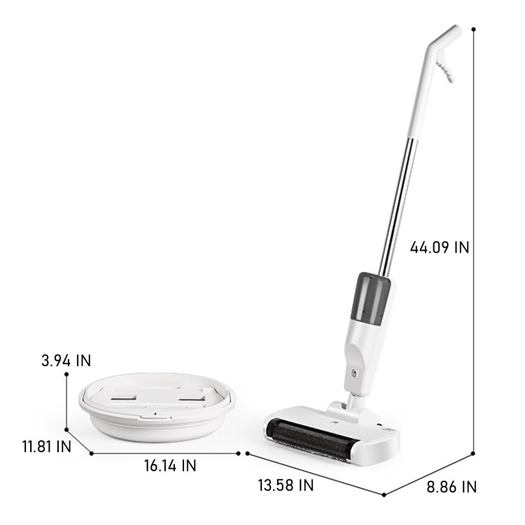 XM001 Smart Wireless Electric Vacuum Cleaner Sweeping and Mopping Integrated Floor Washer, Spec: 3800pa Gray - Handheld Cleaner & Mops by PMC Jewellery | Online Shopping South Africa | PMC Jewellery | Buy Now Pay Later Mobicred