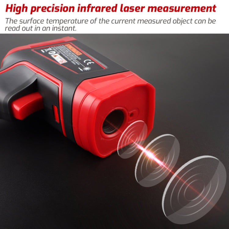 TASI TA603C -32-1680 degrees Celsius Color Screen Infrared Thermometer Industrial Electronic Thermometer - Thermostat & Thermometer by TASI | Online Shopping South Africa | PMC Jewellery | Buy Now Pay Later Mobicred