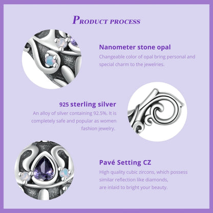 BSC893 925 Sterling Silver Wishing Magic Lamp Diy Beaded Bracelet Accessories - Jewelry Accessories by PMC Jewellery | Online Shopping South Africa | PMC Jewellery