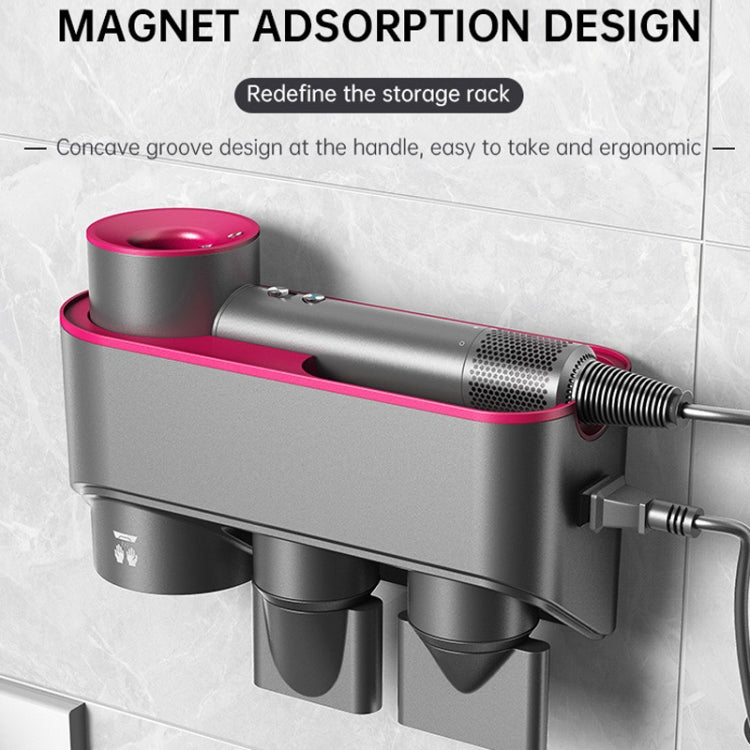 For Dyson Hair Dryer Bracket Storage Rack Wall Mounted Organizer Holders Ordinary Elegant Bronze - Hair Dryers & Accessories by PMC Jewellery | Online Shopping South Africa | PMC Jewellery