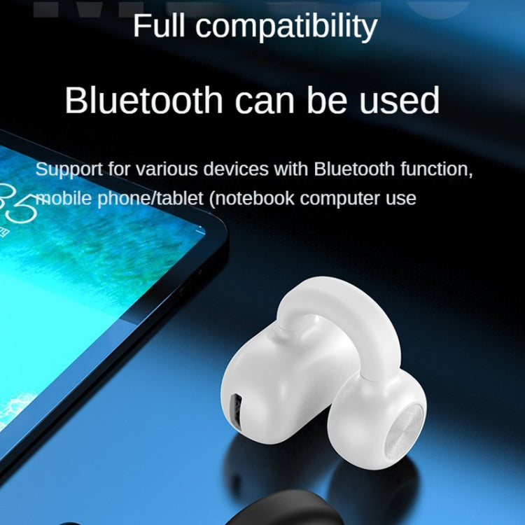Z28 Wireless Ear Clip Type Single-Ear Bluetooth 5.3 Earphone(White Box Packag) - Bluetooth Earphone by PMC TechLife | Online Shopping South Africa | PMC TechLife
