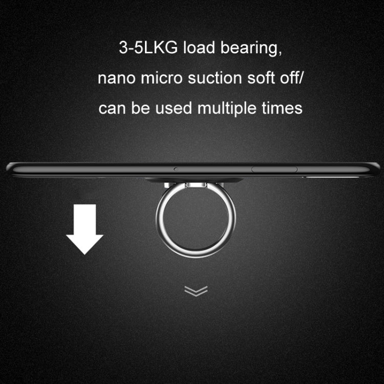 5pcs Car Magnetic Metal Ring Buckle Mobile Phone Holder(Silver) - Ring Holder by PMC TechLife | Online Shopping South Africa | PMC TechLife
