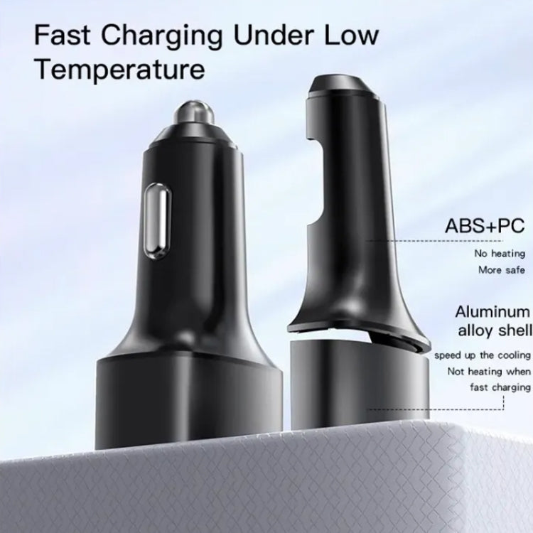 Yesido Y46 42W 3 USB Port Car Fast Charger(Black) - Car Charger by Yesido | Online Shopping South Africa | PMC Jewellery