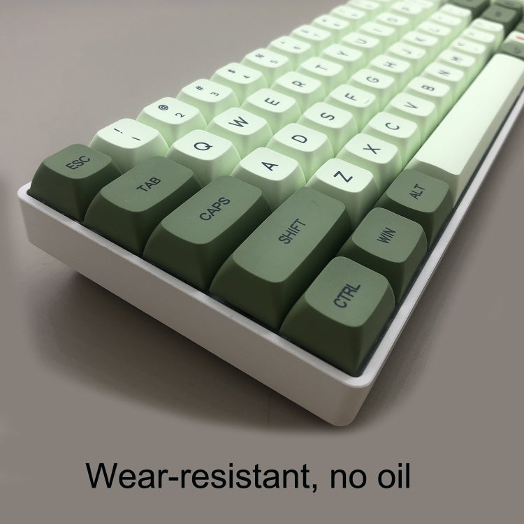 Matcha 124 Keys Sublimation Mechanical Keyboard PBT Keycaps - Silicone / Sticker by PMC TechLife | Online Shopping South Africa | PMC TechLife