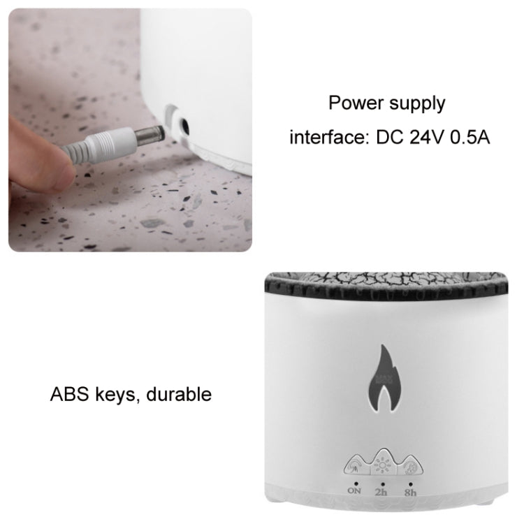 Volcanic Essential Oil Aroma Diffuser Ultrasonic Air Humidifier, Model: Full Split Remote Control(US Plug) - free shipping - PMC TechLife - Order now!