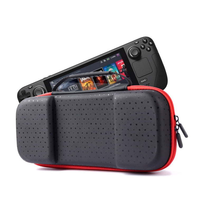 For Steam Deck Game Console Storage Bag Waterproof and Drop-proof with Interlayer(Black) - Accessories by PMC TechLife | Online Shopping South Africa | PMC TechLife