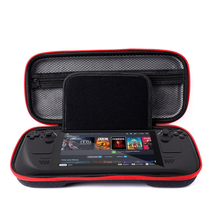 For Steam Deck Game Console Storage Bag Waterproof and Drop-proof with Interlayer(Black) - Accessories by PMC Jewellery | Online Shopping South Africa | PMC Jewellery