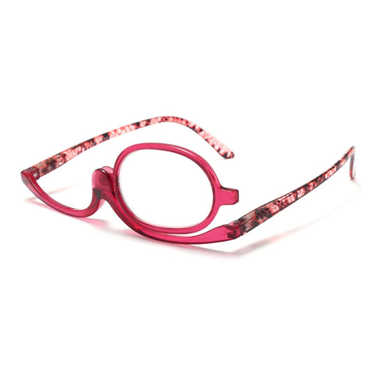 Makeup Presbyopic Glasses Monolithic Reading Glass Magnifying Glass, Degree: +400(Red) - Presbyopic Glasses by PMC Jewellery | Online Shopping South Africa | PMC Jewellery