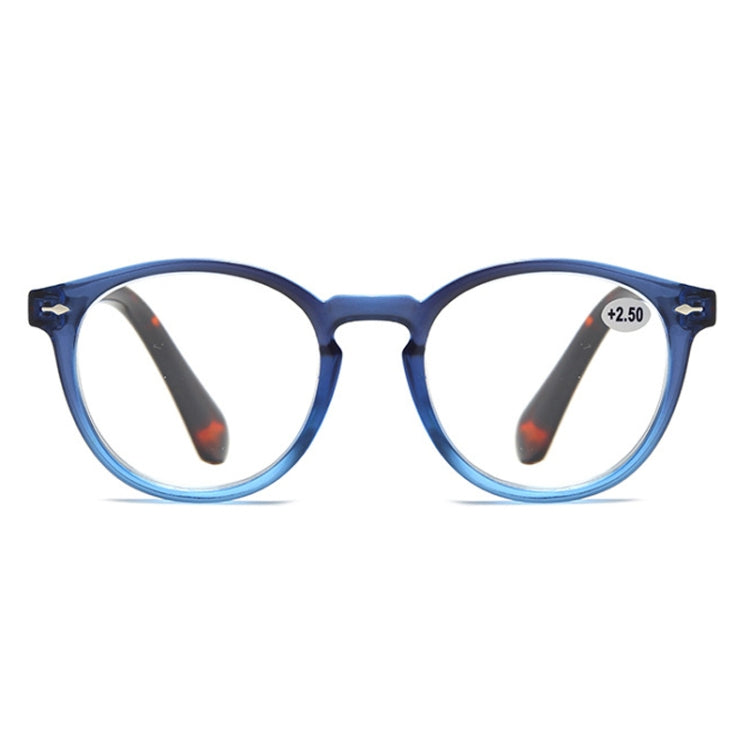 Retro Flexible Durable Portability HD Presbyopic Glasses +150(Graduate Blue) - Presbyopic Glasses by PMC Jewellery | Online Shopping South Africa | PMC Jewellery