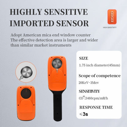 CESTSEN  MR-50  Nuclear Radiation Detector Radioactive Environmental Radiation αβγX-Ray Detector,CN Plug - Radiation Detector by CESTSEN | Online Shopping South Africa | PMC Jewellery | Buy Now Pay Later Mobicred