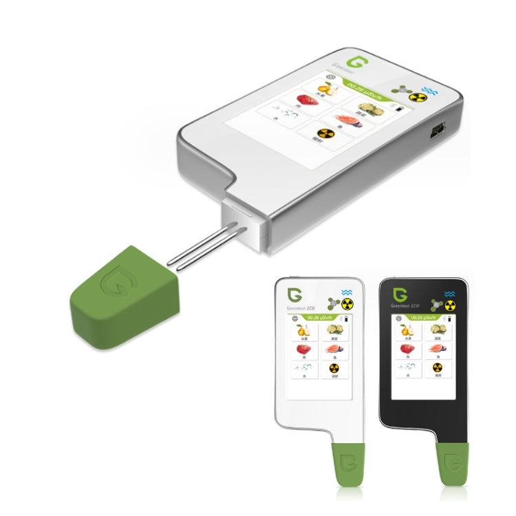 Greentest ECO6 Vegetable, Fruit, Meat Food Nitrate Water Quality Nuclear Radiation Environmental Detector, EU Plug(White) - free shipping - PMC TechLife - Order now!