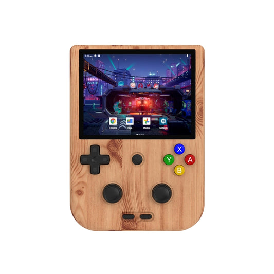 ANBERNIC RG405V 4+256G 10000 Games Handheld Game Console 4-Inch IPS Screen Android 12 System T618 64-Bit Game Player(Wood Grain) - Pocket Console by ANBERNIC | Online Shopping South Africa | PMC Jewellery | Buy Now Pay Later Mobicred