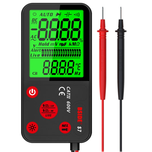 BSIDE ADMS7 Smart Thin Digital Multimeter Counts DC AC Voltmeter, Model: Standard Charging Model - Digital Multimeter by BSIDE | Online Shopping South Africa | PMC Jewellery | Buy Now Pay Later Mobicred