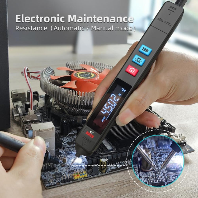 BSIDE Z5 Smart Pen Multimeter Backlight LCD 6000 Counts Auto Voltage Detector - Digital Multimeter by BSIDE | Online Shopping South Africa | PMC TechLife | Buy Now Pay Later Mobicred