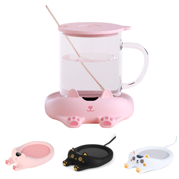 55 Degree Smart Constant Temperature Coffee Cup Heating Coaster, CN Plug(Pink) - Insulation by PMC Jewellery | Online Shopping South Africa | PMC Jewellery | Buy Now Pay Later Mobicred