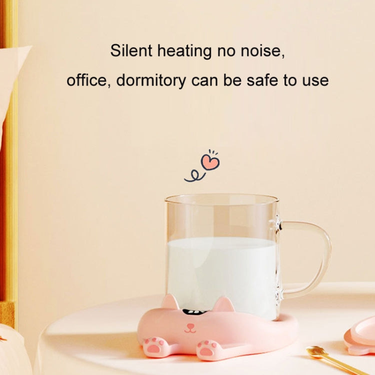 55 Degree Smart Constant Temperature Coffee Cup Heating Coaster, CN Plug(Pink) - Insulation by PMC Jewellery | Online Shopping South Africa | PMC Jewellery | Buy Now Pay Later Mobicred