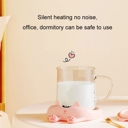 55 Degree Smart Constant Temperature Coffee Cup Heating Coaster, CN Plug(Pink) - Insulation by PMC Jewellery | Online Shopping South Africa | PMC Jewellery | Buy Now Pay Later Mobicred