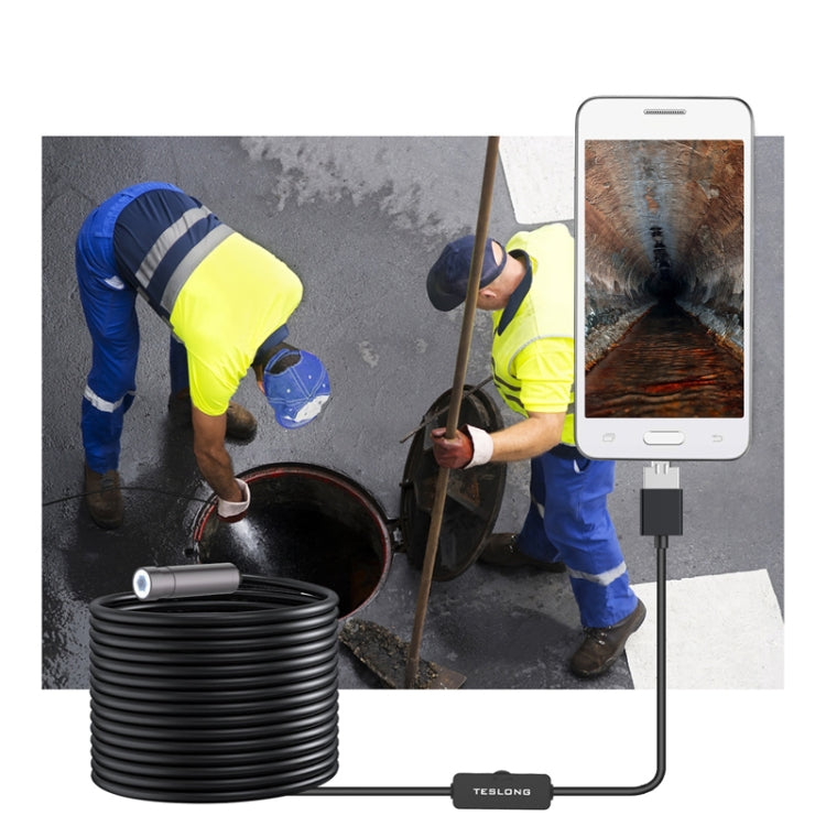 Teslong NTC125 5M 3 In 1 USB Phone Borescope For Auto Repair 500W Pixel Auto Focus - free shipping - PMC TechLife - Order now!