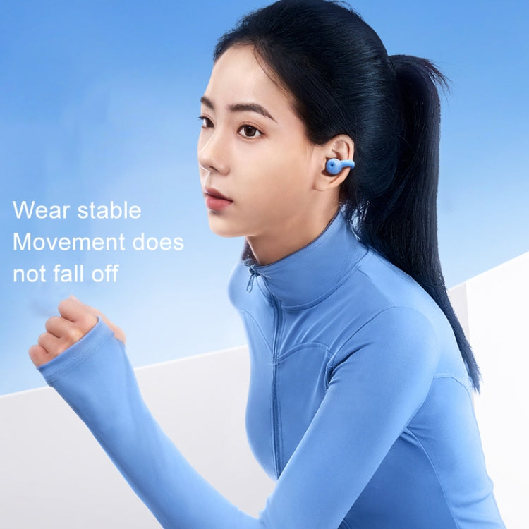 REMAX CozyBuds W15 Transparent Ear Clip Wireless Bluetooth Earphone OWS Sports Earphone(Star Black) - Bluetooth Earphone by REMAX | Online Shopping South Africa | PMC Jewellery | Buy Now Pay Later Mobicred