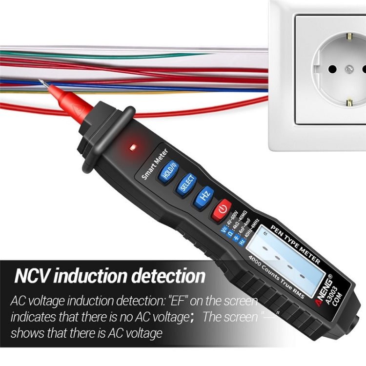 ANENG A3003 Multi-Function Pen-Type High-Precision Smart Multimeter(Black) - Digital Multimeter by ANENG | Online Shopping South Africa | PMC TechLife | Buy Now Pay Later Mobicred