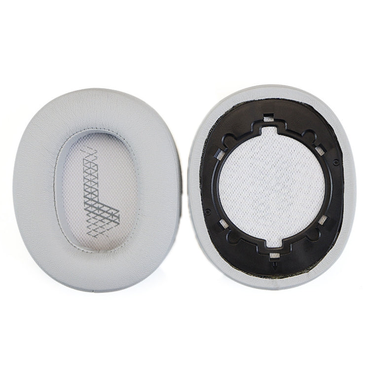 2 PCS For JBL Live 500BTNC Headphone Sponge Sleeve Earmuffs(Gray White) - Earmuff & Pad by PMC TechLife | Online Shopping South Africa | PMC TechLife | Buy Now Pay Later Mobicred