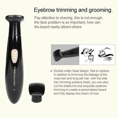 Xiaomi Youpin Riwa RA-555B Waterproof Rechargeable Eyebrow Trimming and Nose Hair Trimmer for Men - Electric Shavers by Xiaomi | Online Shopping South Africa | PMC Jewellery | Buy Now Pay Later Mobicred