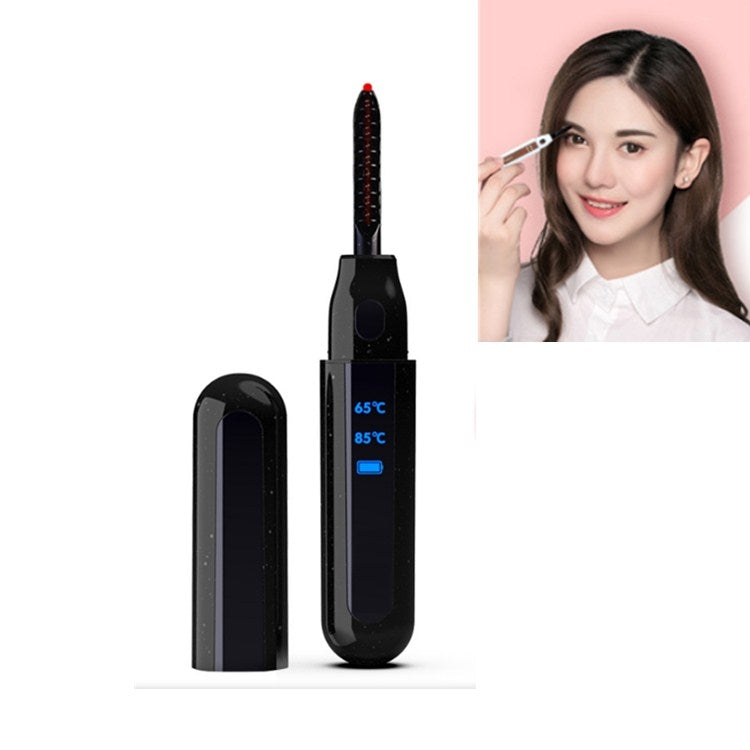 Digital Display Electric Eyelashes Electric Hot Curling Eyelashes Beauty Tools(Black) - Eyes by PMC Jewellery | Online Shopping South Africa | PMC Jewellery