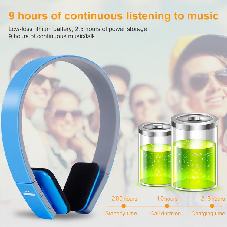 AEC BQ618 Smart Wireless Bluetooth Stereo Handsfree Earphone with Microphone, Support 3.5mm for Phone / Tablet / PSPs(Black) - Headset & Headphone by AEC | Online Shopping South Africa | PMC Jewellery | Buy Now Pay Later Mobicred