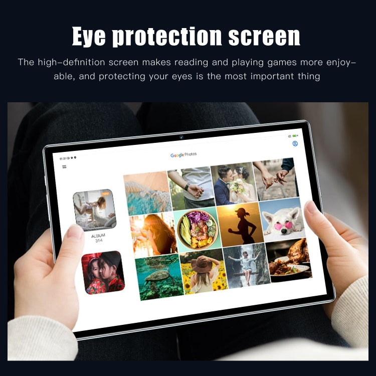 P10 4G LTE Tablet PC, 10.1 inch, 4GB+32GB, Android 8.1 MTK6750 Octa Core, Support Dual SIM, WiFi, Bluetooth, GPS (Black) - 10.1 inch by PMC TechLife | Online Shopping South Africa | PMC TechLife