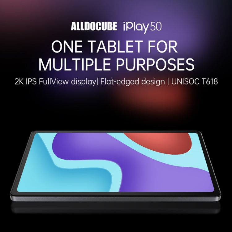 ALLDOCUBE iPlay 50 4G LTE Tablet, 10.4 inch, 6GB+128GB, Android 12 UNISOC T618 Octa Core 2.0GHz, Support GPS & BT & Dual Band WiFi & Dual SIM (Grey) - ALLDOCUBE by ALLDOCUBE | Online Shopping South Africa | PMC Jewellery | Buy Now Pay Later Mobicred