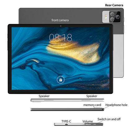 BDF P70 4G LTE Tablet PC, 10.1 inch, 8GB+128GB, Android 12.0 MTK6762 Octa Core, Support Dual SIM & Bluetooth & WiFi, EU Plug(Blue) - BDF by BDF | Online Shopping South Africa | PMC Jewellery | Buy Now Pay Later Mobicred