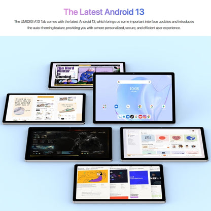 UMIDIGI A13 Tab 4G Tablet PC, 10.51 inch, 8GB+128GB, Face Unlock, Android 13 Unisoc T616 Octa-Core up to 2.0GHz, Support BT & WiFi & TF Card & GPS(Space Grey) - Other by UMIDIGI | Online Shopping South Africa | PMC Jewellery | Buy Now Pay Later Mobicred