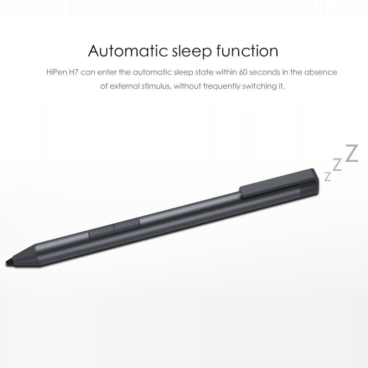 CHUWI HiPen H7 4096 Pressure Levels Sensitivity Metal Body Stylus Pen for Surpad / UBOOK X / Ubook Pro / New UBOOK / New Hi10 X / Hi10 XR / Hi10 Go (WMC0436, WMC0389, WMC0273, WMC0372, WMC0374, WMC7273, WMC0409, WMC1410)(Dark Gray) - Stylus Pen by CHUWI | Online Shopping South Africa | PMC Jewellery | Buy Now Pay Later Mobicred