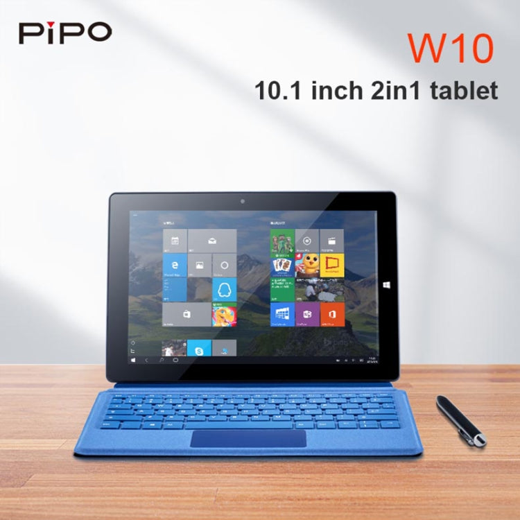 PiPO W10 2 in 1 Tablet PC, 10.1 inch, 6GB+64GB, Windows 10 System, Intel Gemini Lake N4120 Quad Core up to 2.6GHz, with Keyboard & Stylus Pen, Support Dual Band WiFi & Bluetooth & TF Card & HDMI, US Plug - PiPO by PiPo | Online Shopping South Africa | PMC Jewellery | Buy Now Pay Later Mobicred