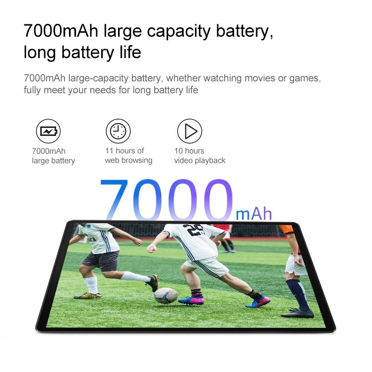 Lenovo Tab M10 Plus TB-X616M, 10.3 inch, 4GB+64GB, LTE Version, Android 10 MediaTek P22T Octa-core, Support Dual Band WiFi & BT & GPS(Gun Gray) - Lenovo by Lenovo | Online Shopping South Africa | PMC Jewellery | Buy Now Pay Later Mobicred