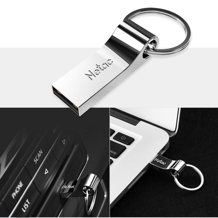 Netac U275 8GB USB 2.0 Secure Encryption Aluminum Alloy U Disk - free shipping - PMC TechLife - Order now!