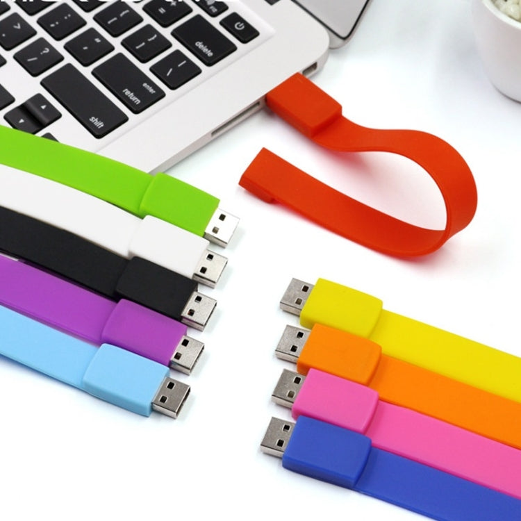 MicroDrive 128GB USB 2.0 Fashion Bracelet Wristband U Disk (Black) - free shipping - PMC TechLife - Order now!