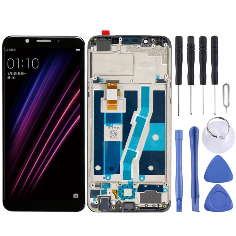 TFT LCD Screen for OPPO A1, with Frame with Digitizer Full Assembly - free shipping - PMC TechLife - Order now!