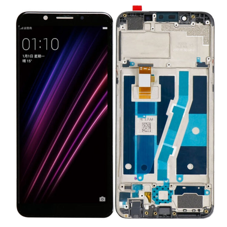 TFT LCD Screen for OPPO A1, with Frame with Digitizer Full Assembly - free shipping - PMC TechLife - Order now!